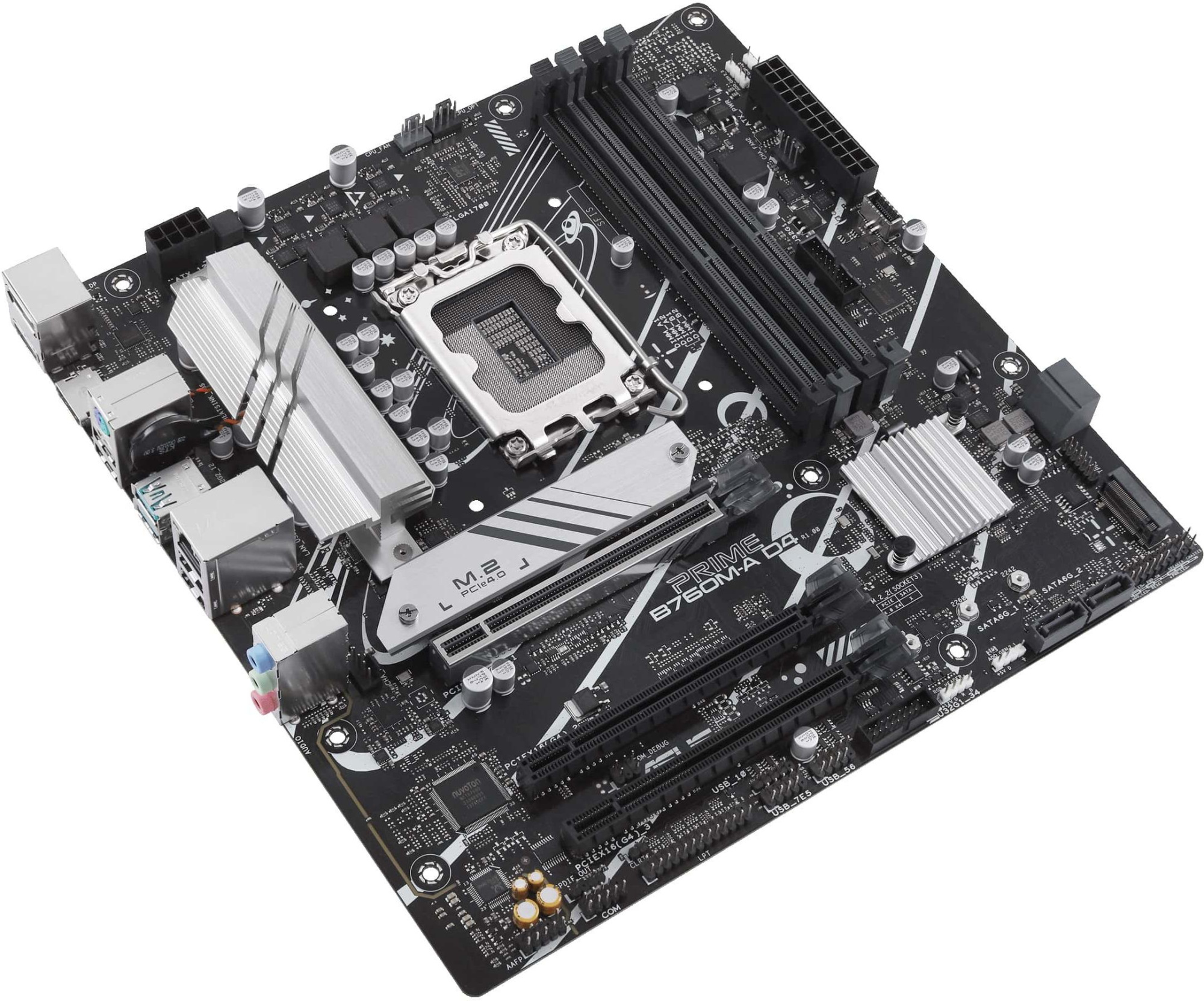 Материнская плата ASUS Prime B760M-A D4-CSM (90MB1D00-M1EAYC)