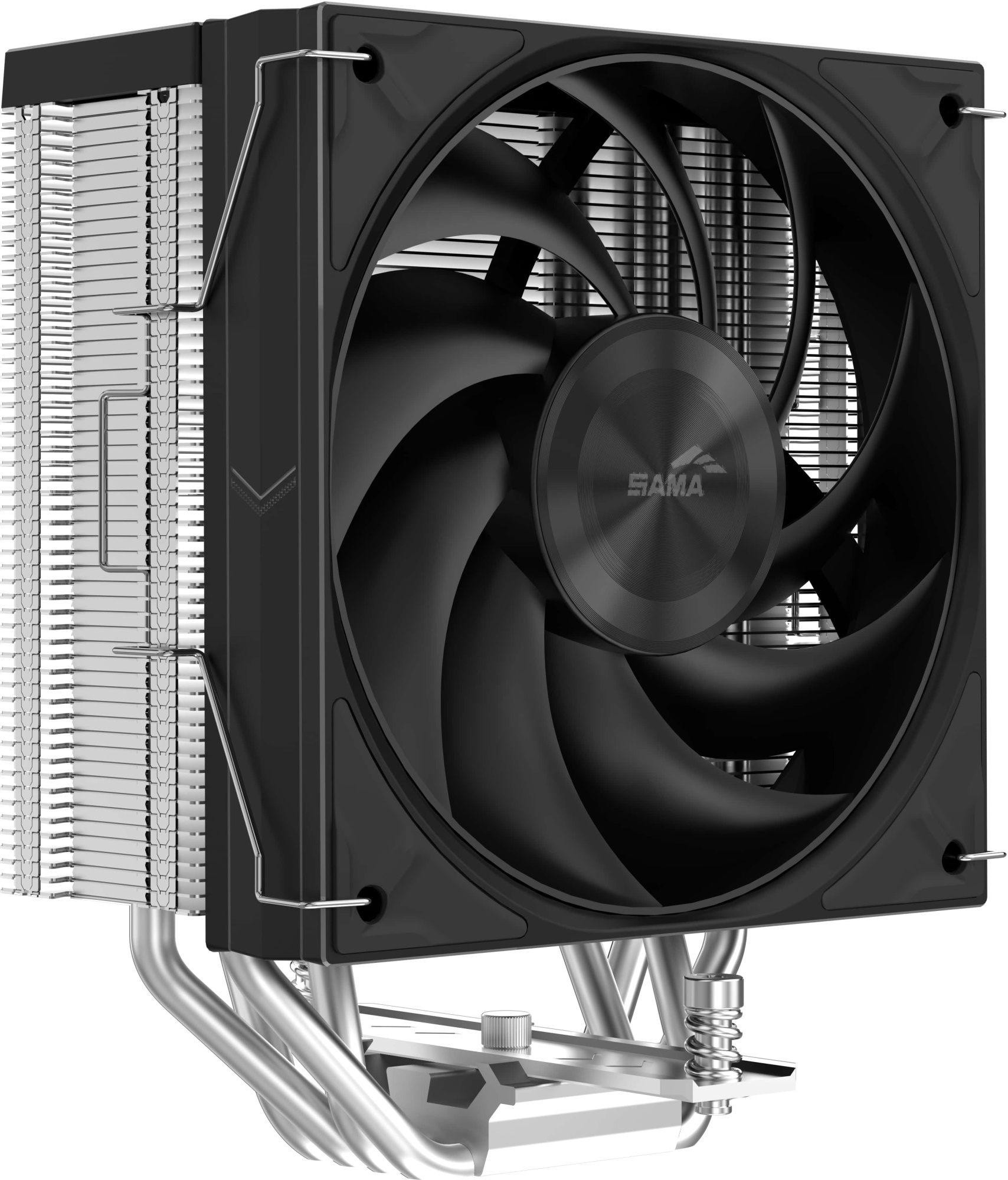 Кулер для процессора Sama A40E серебристый (A40-XXWNNXOX-G)
