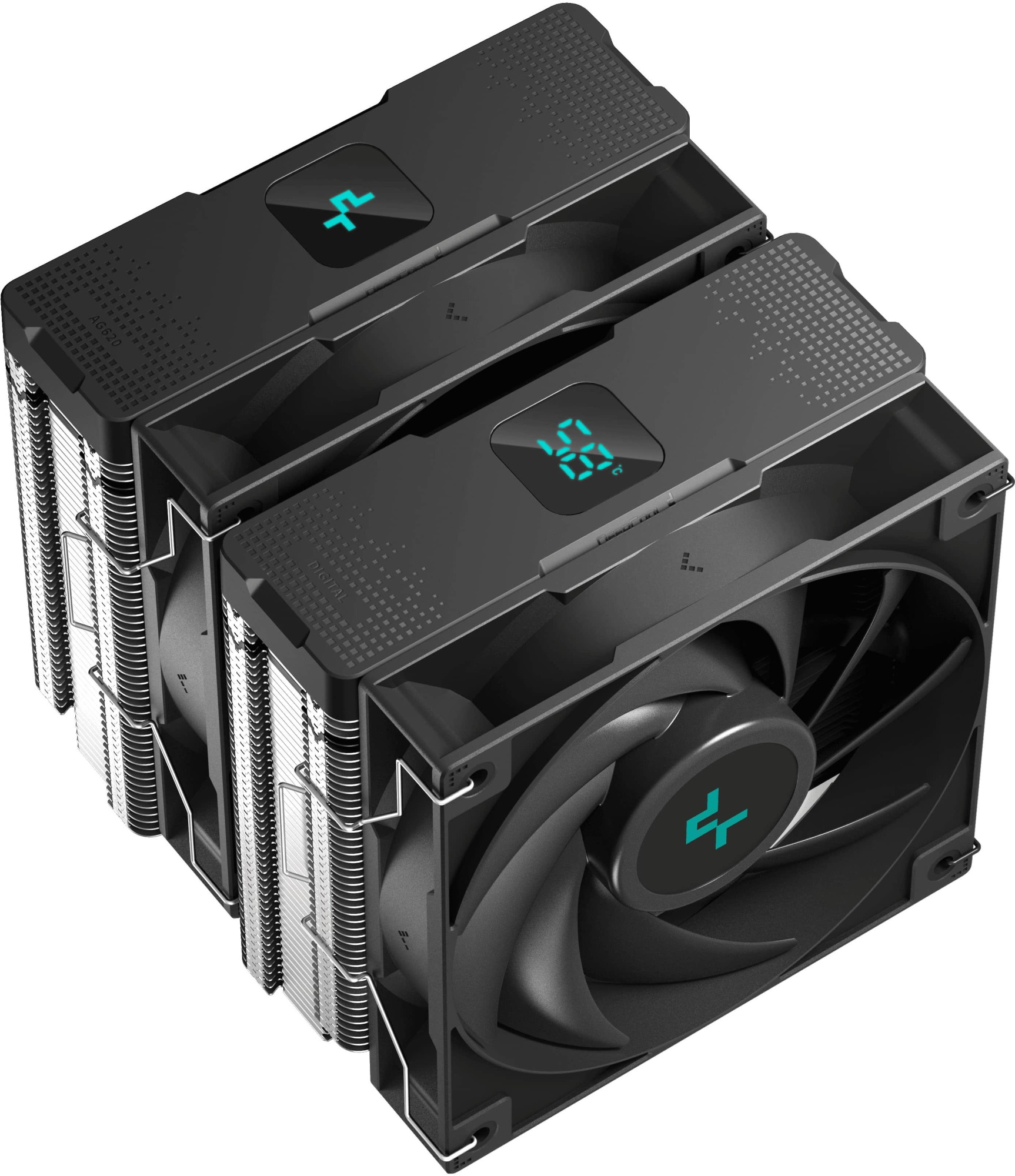 Кулер для процессора DeepCool AG620 Digital (R-AG620-BKNDMN-G-1)