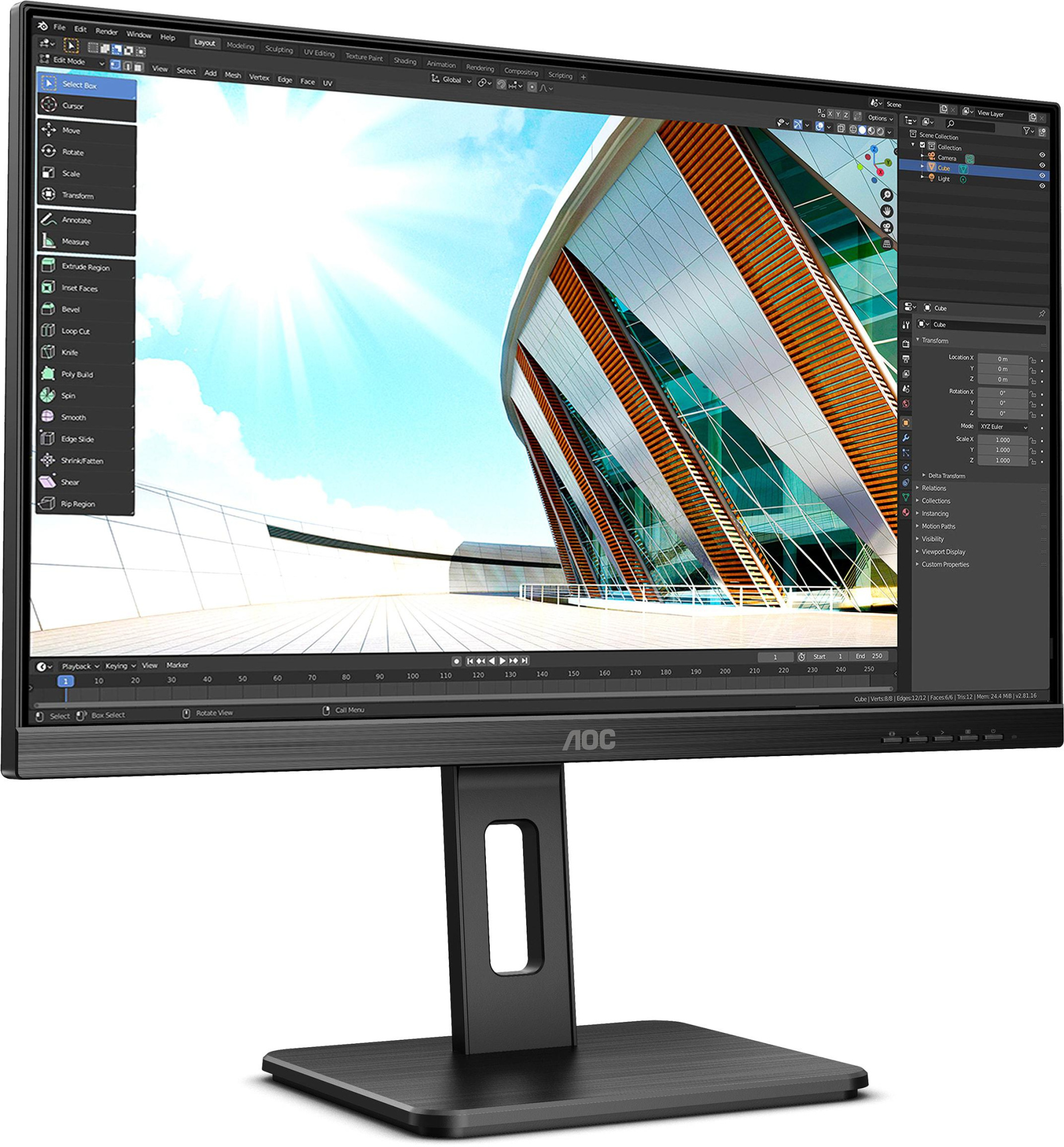 Монитор AOC Q24P2Q