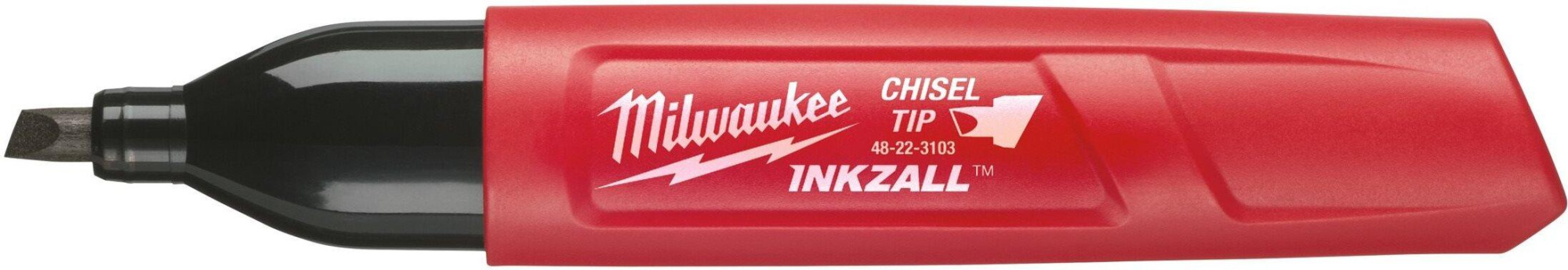 Маркер строительный Milwaukee Inkzall черный (48223103)