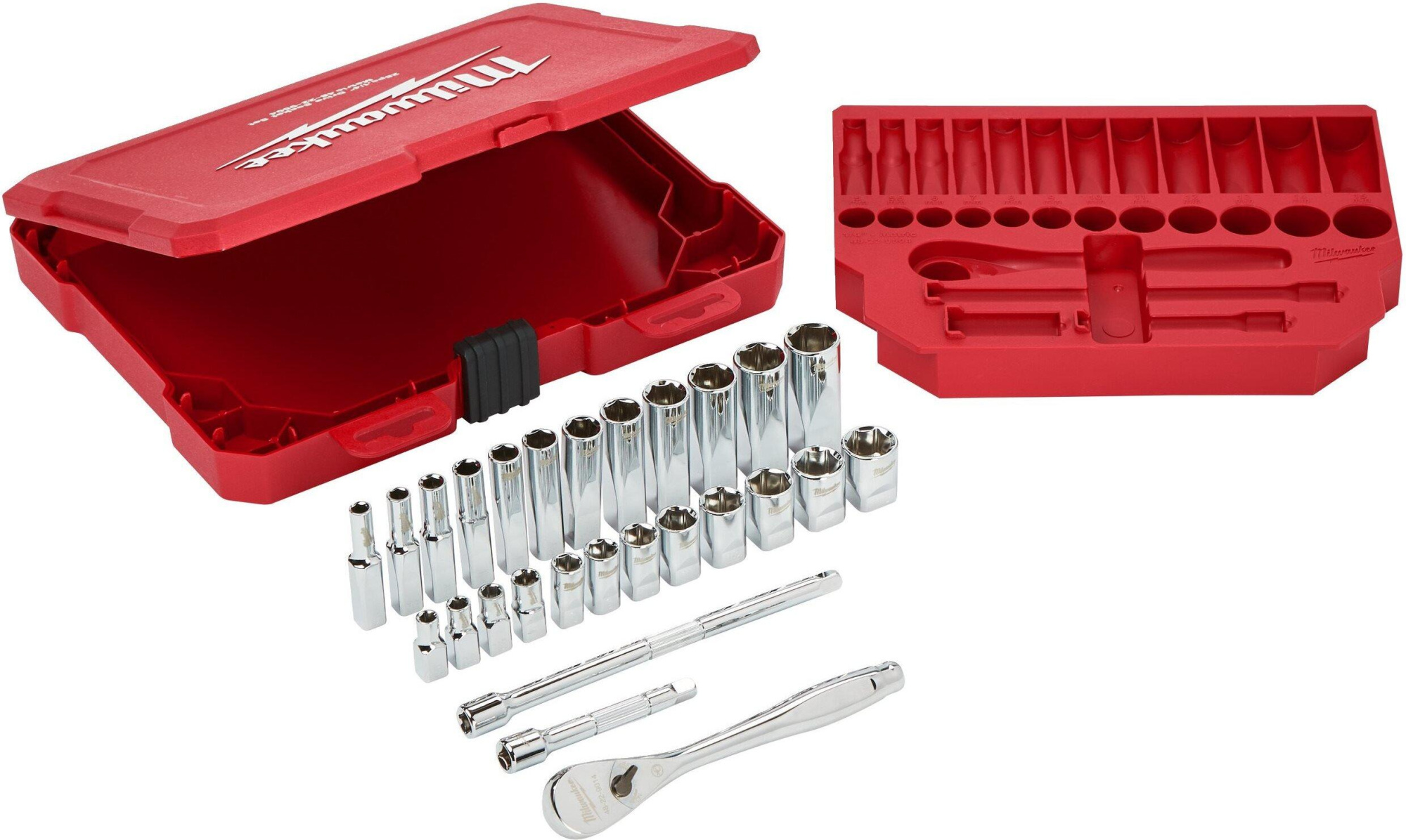 Набор трещотка с головками Milwaukee 4932464943