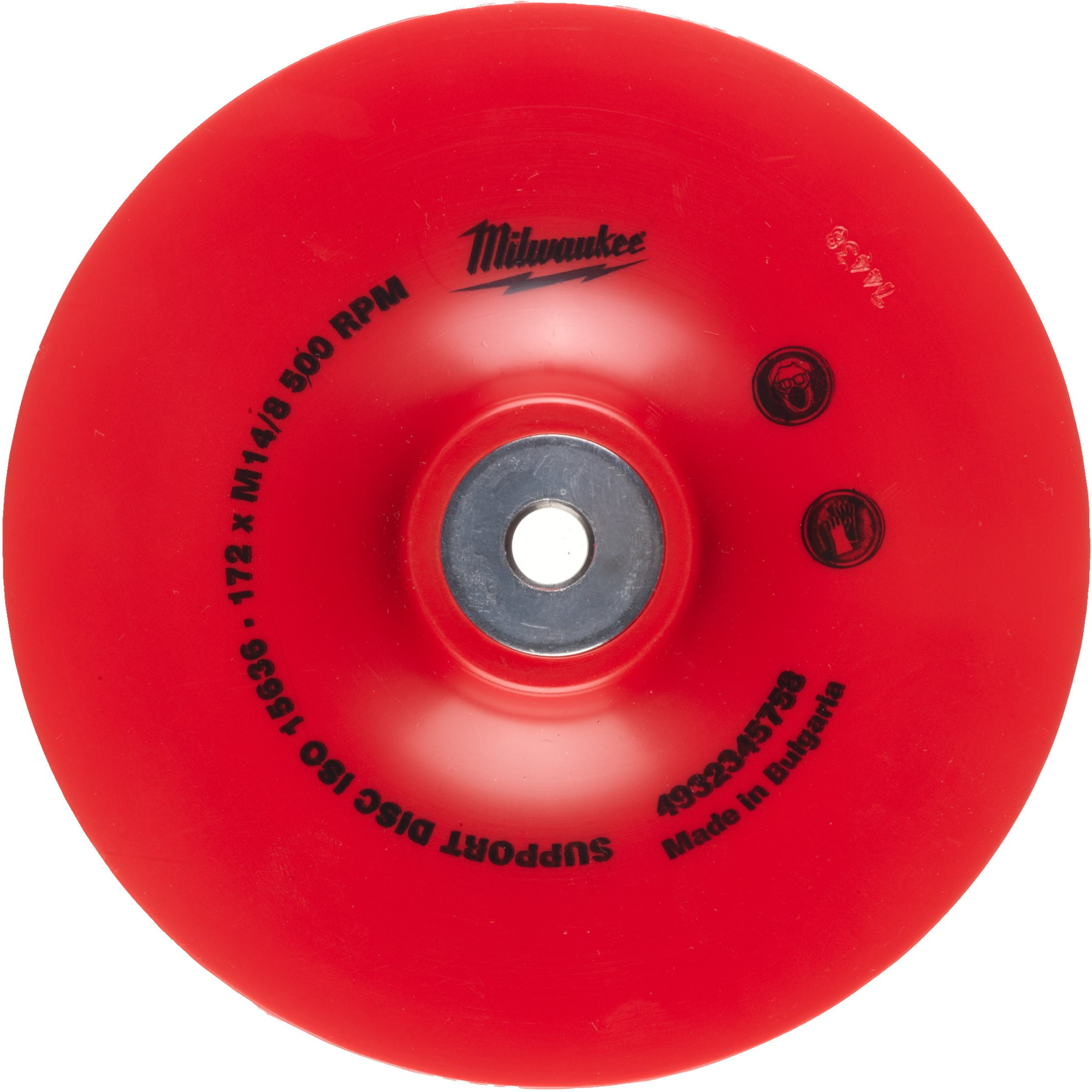 Тарелка опорная Milwaukee 170/14.2мм (4932345758)