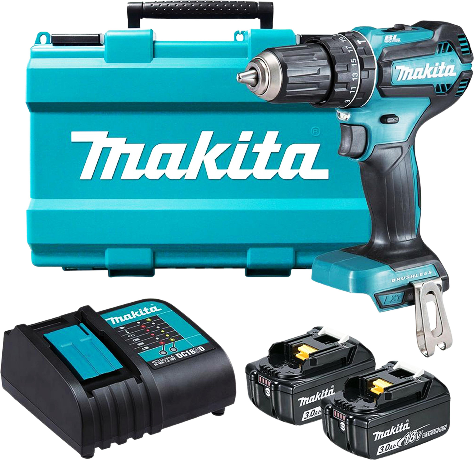 Дрель-шуруповерт Makita DHP485SYE