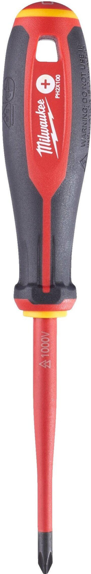 Отвертка Milwaukee VDE PH2x100 (4932478722)