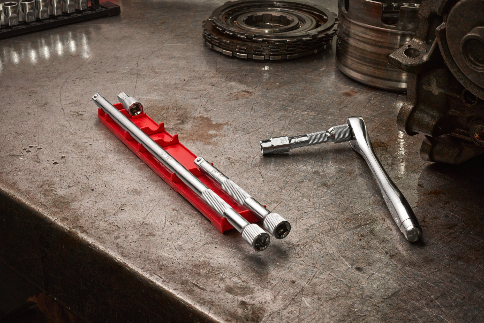 Набор удлинителей для головок Milwaukee 3/8" 4 предмета (4932480638)