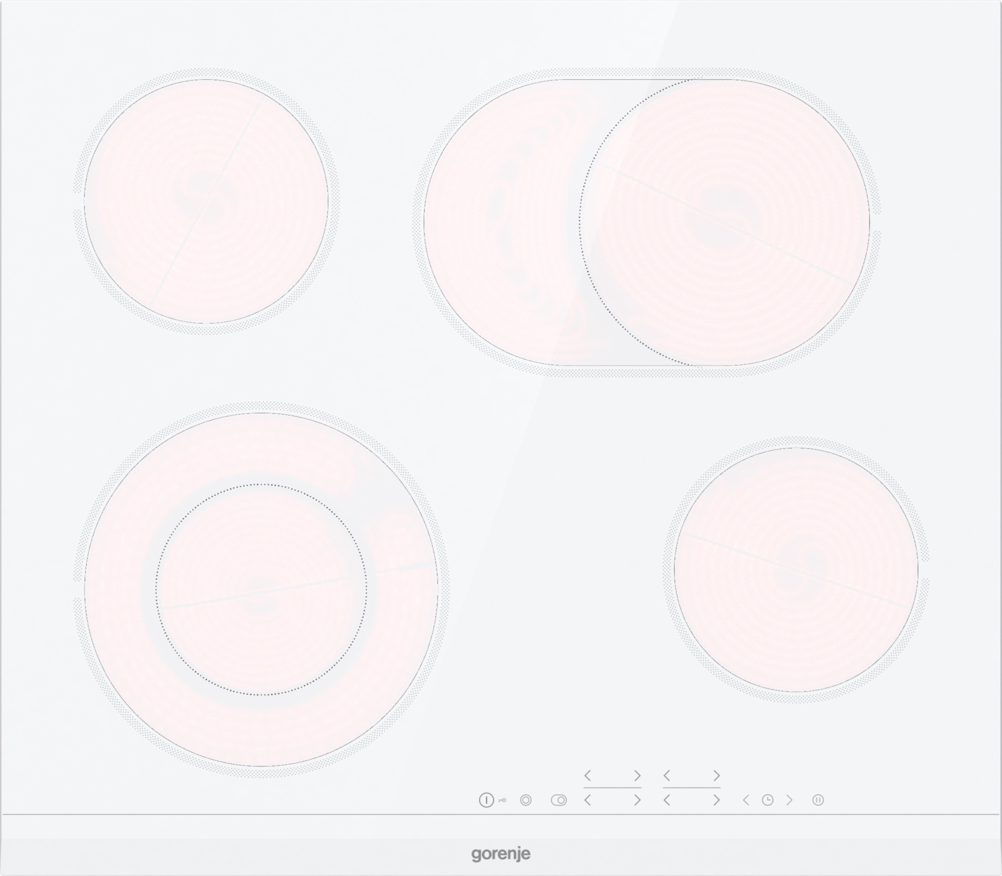 Варочная панель Gorenje ECT643WCSC белый