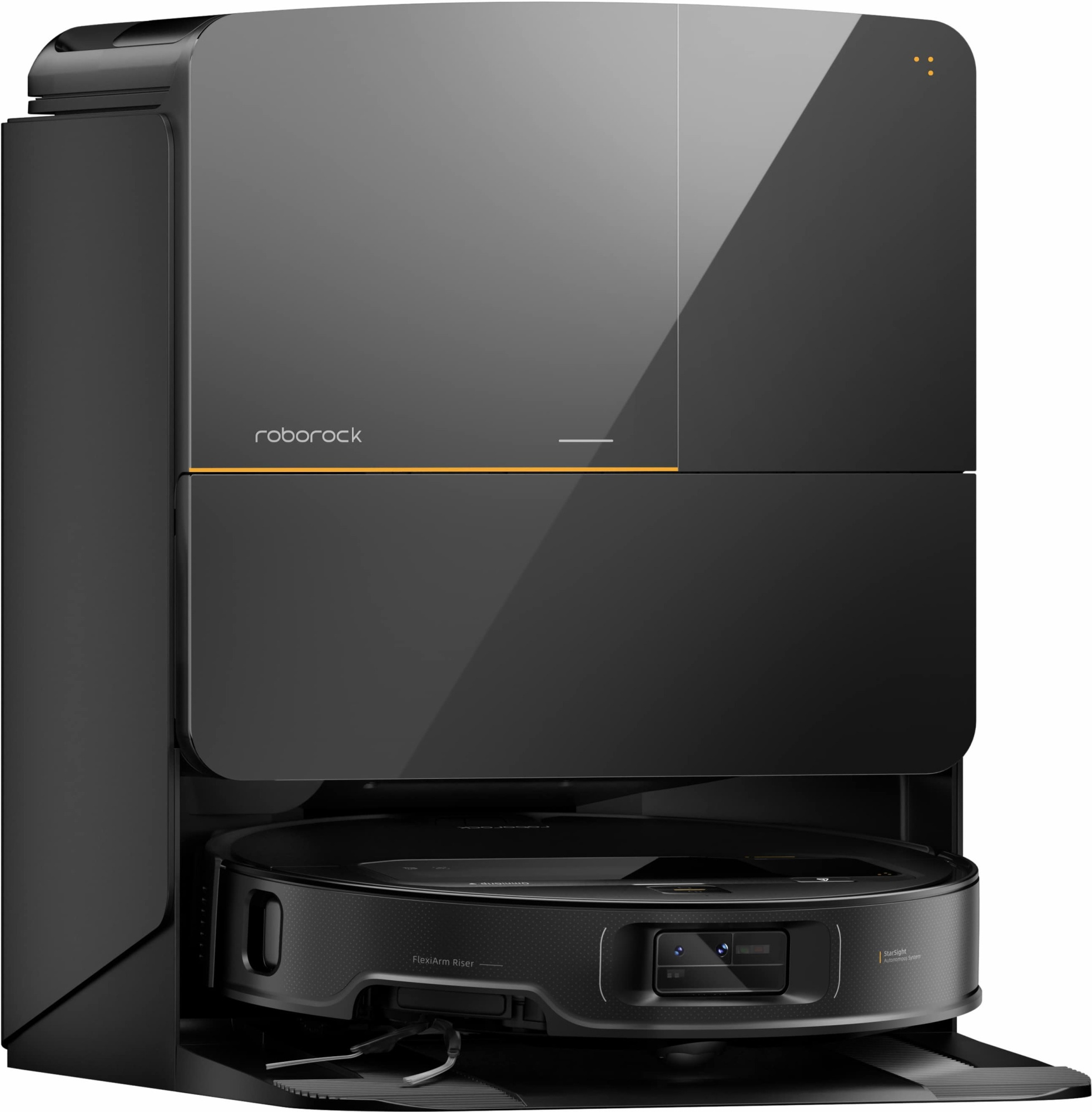 Робот-пылесос Roborock Robotic Vacuum Cleaner+Empty Wash Fill Dock Saros Z70 RU Black (SZ7052-02)