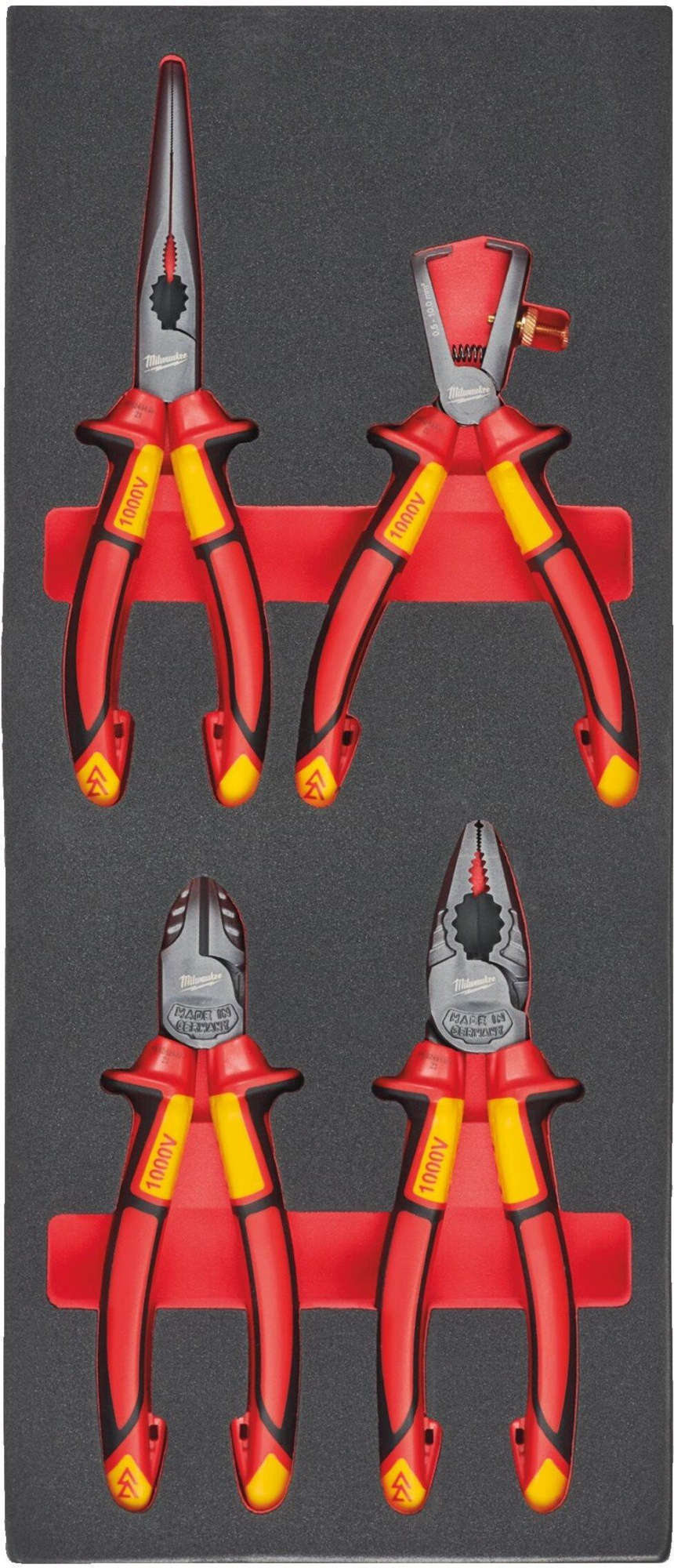 Набор губцевого инструмента Milwaukee VDE 4932493250