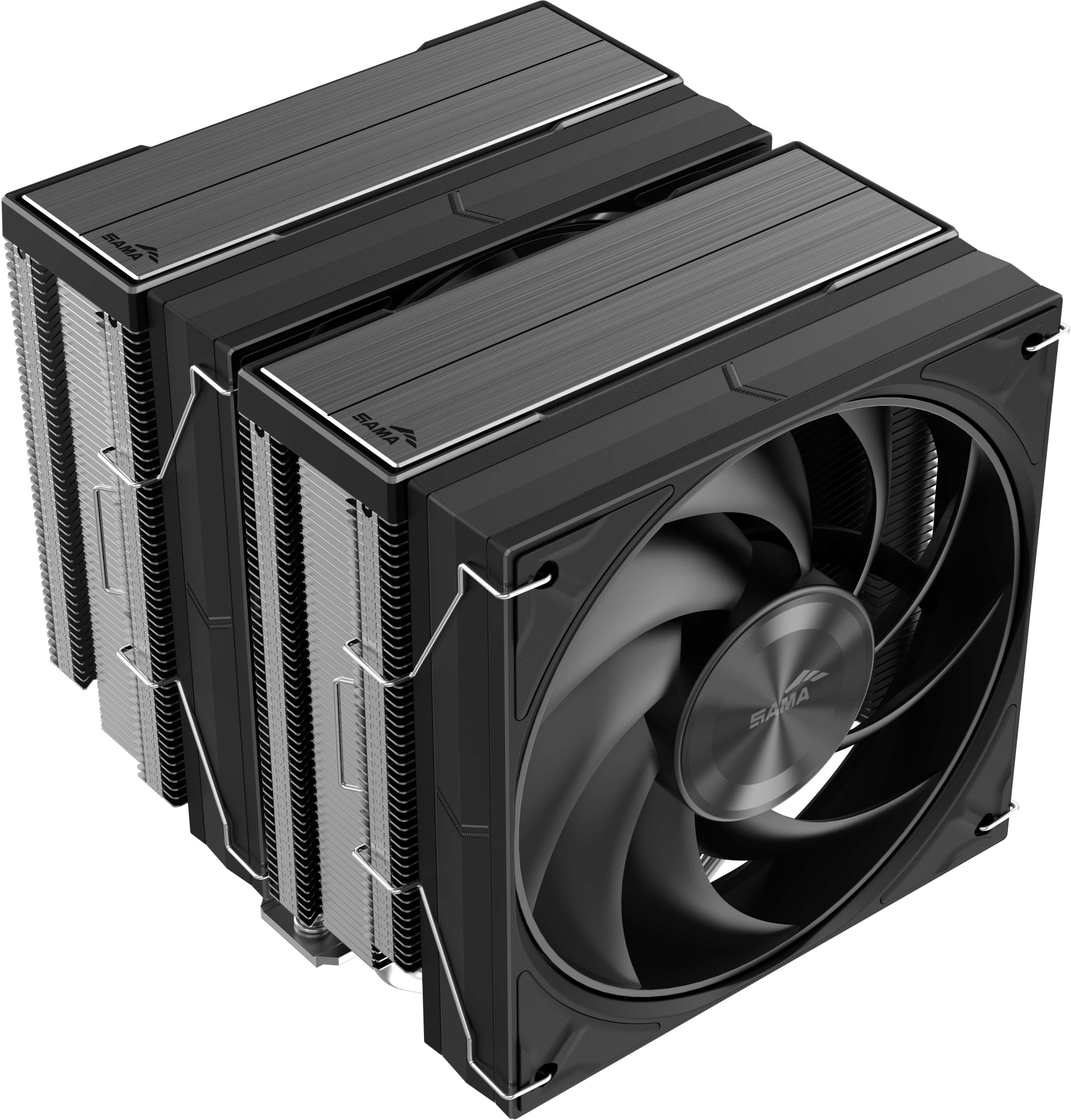 Кулер для процессора Sama A60E серебристый (A60-XXWNNXOX-G) 
