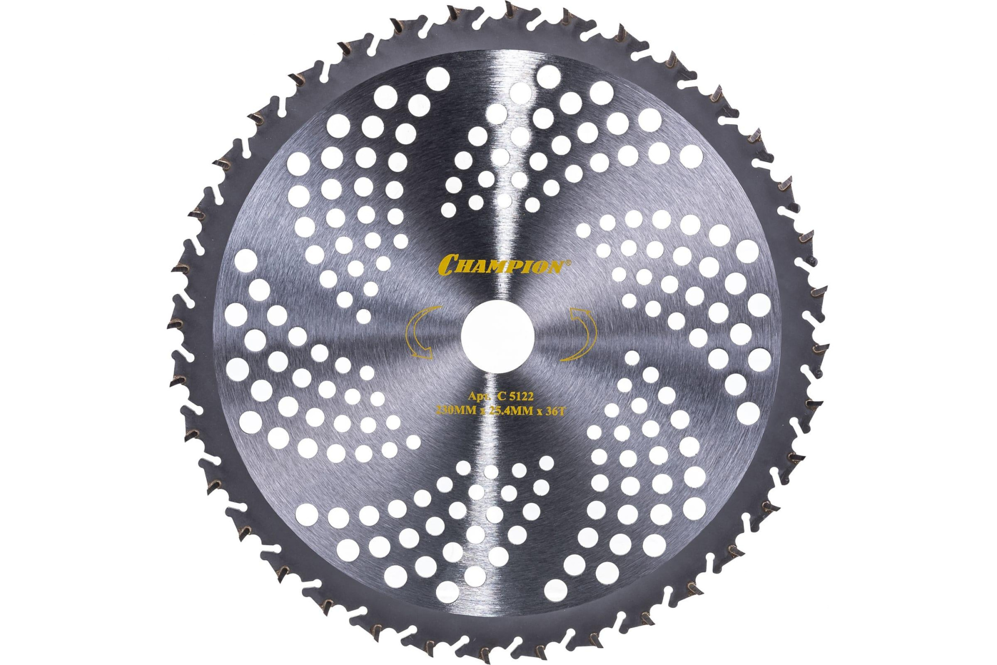 Нож для мотокос Champion с зубцами из твердого сплава C5122