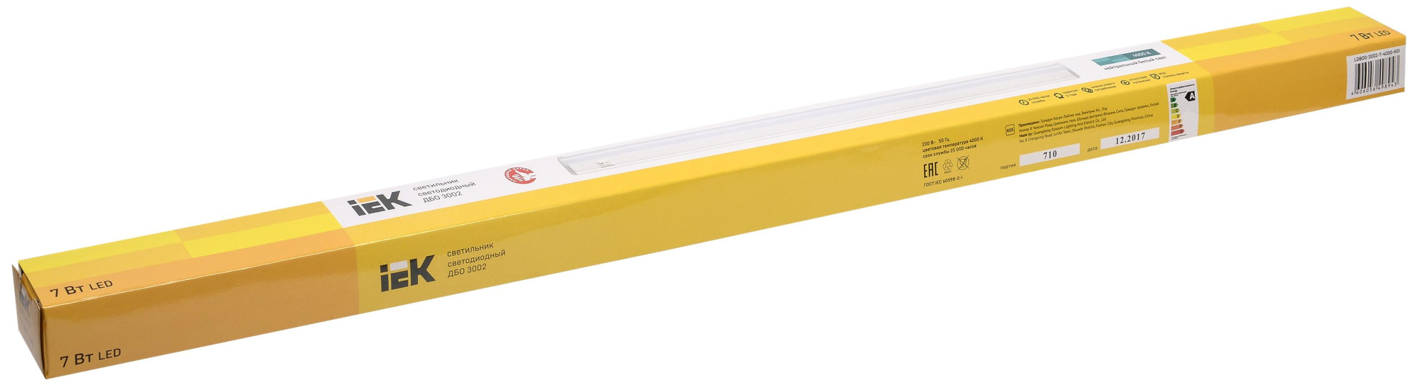 Светодиодная панель IEK ДБО 3002 (LDBO0-3002-7-4000-K01)