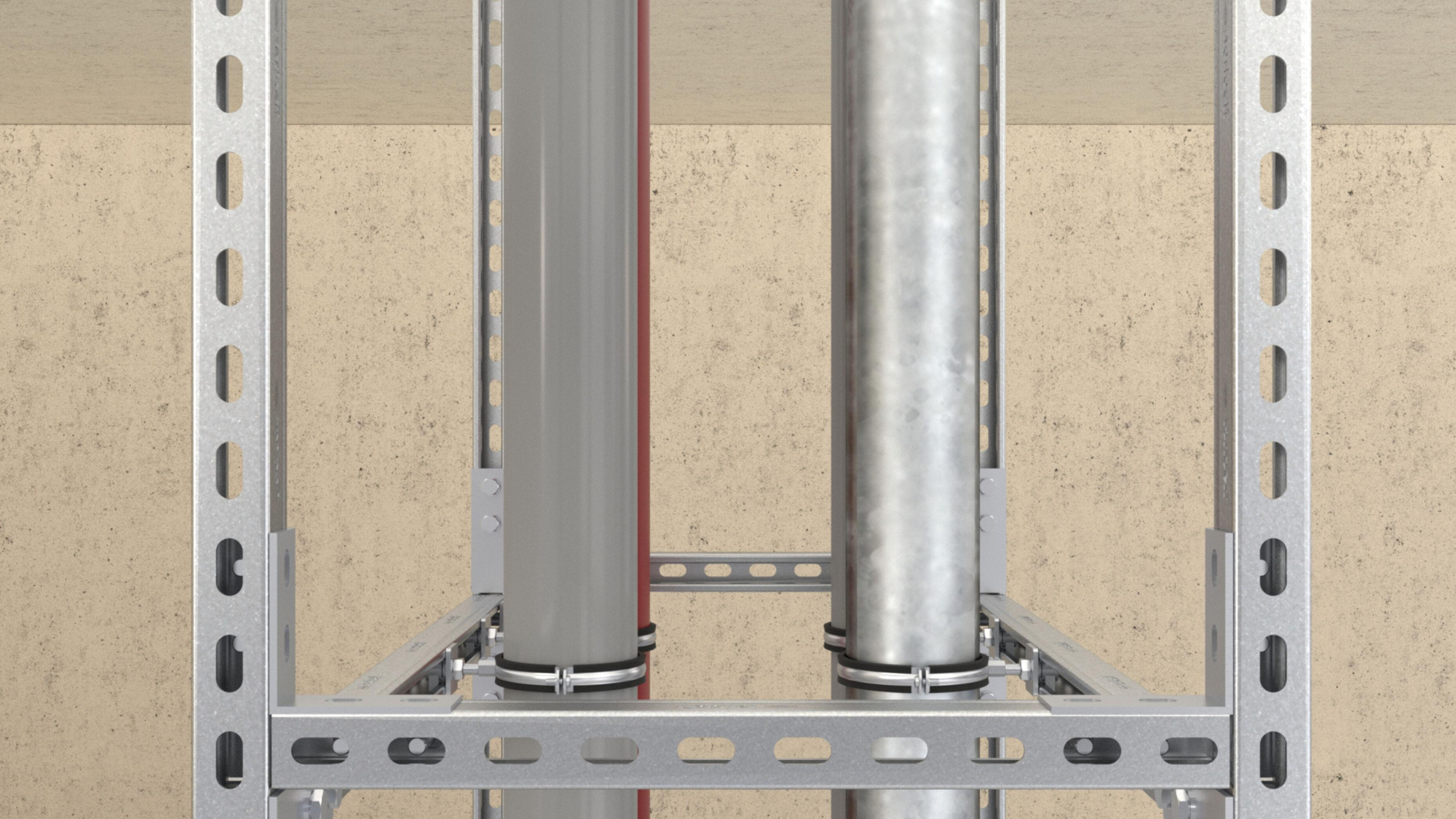 Профиль монтажный Fischer FUS 41/41/2.5 3м (77347)