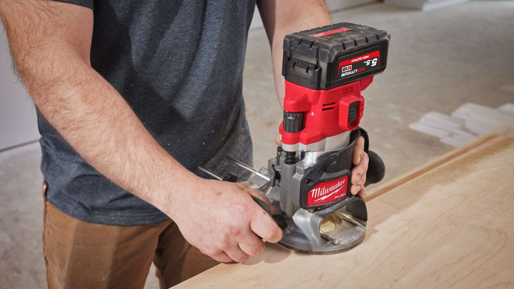 Фрезер Milwaukee M18 FR12-0X (4933493304)