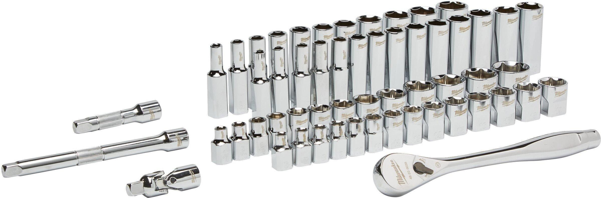 Набор трещотка с головками Milwaukee 4932464946