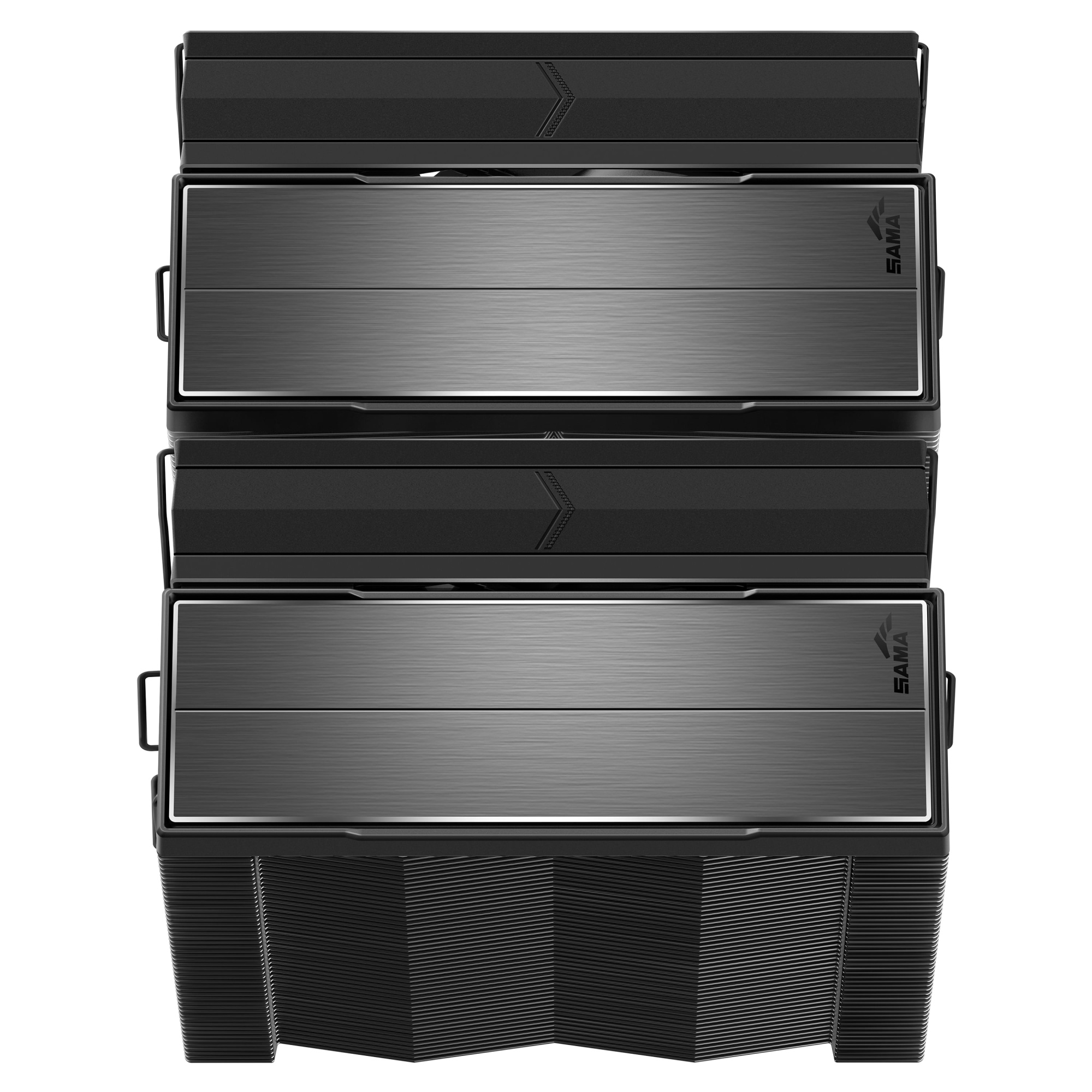 Кулер для процессора Sama A60B черный (A60-BKWNNXOX-G)