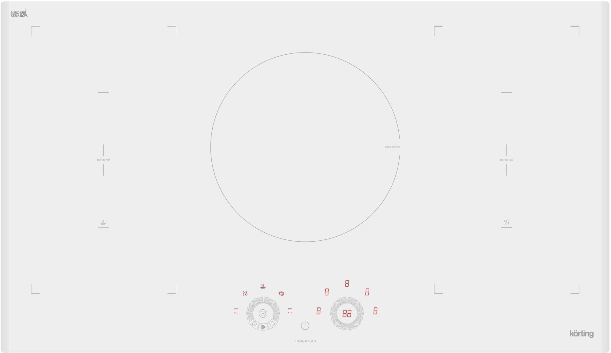 Варочная панель Korting HIB 95750 BW Smart