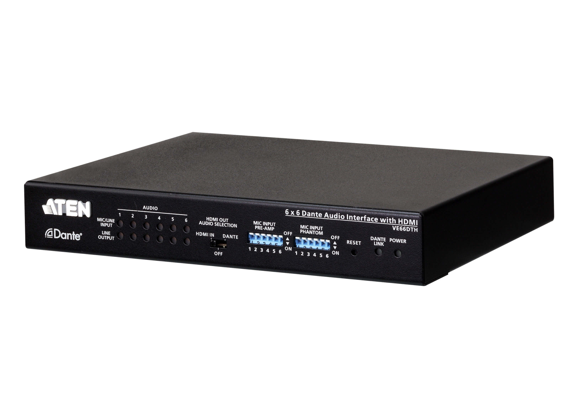 Звуковой интерфейс Aten VE66DTH (VE66DTH-AT-G)