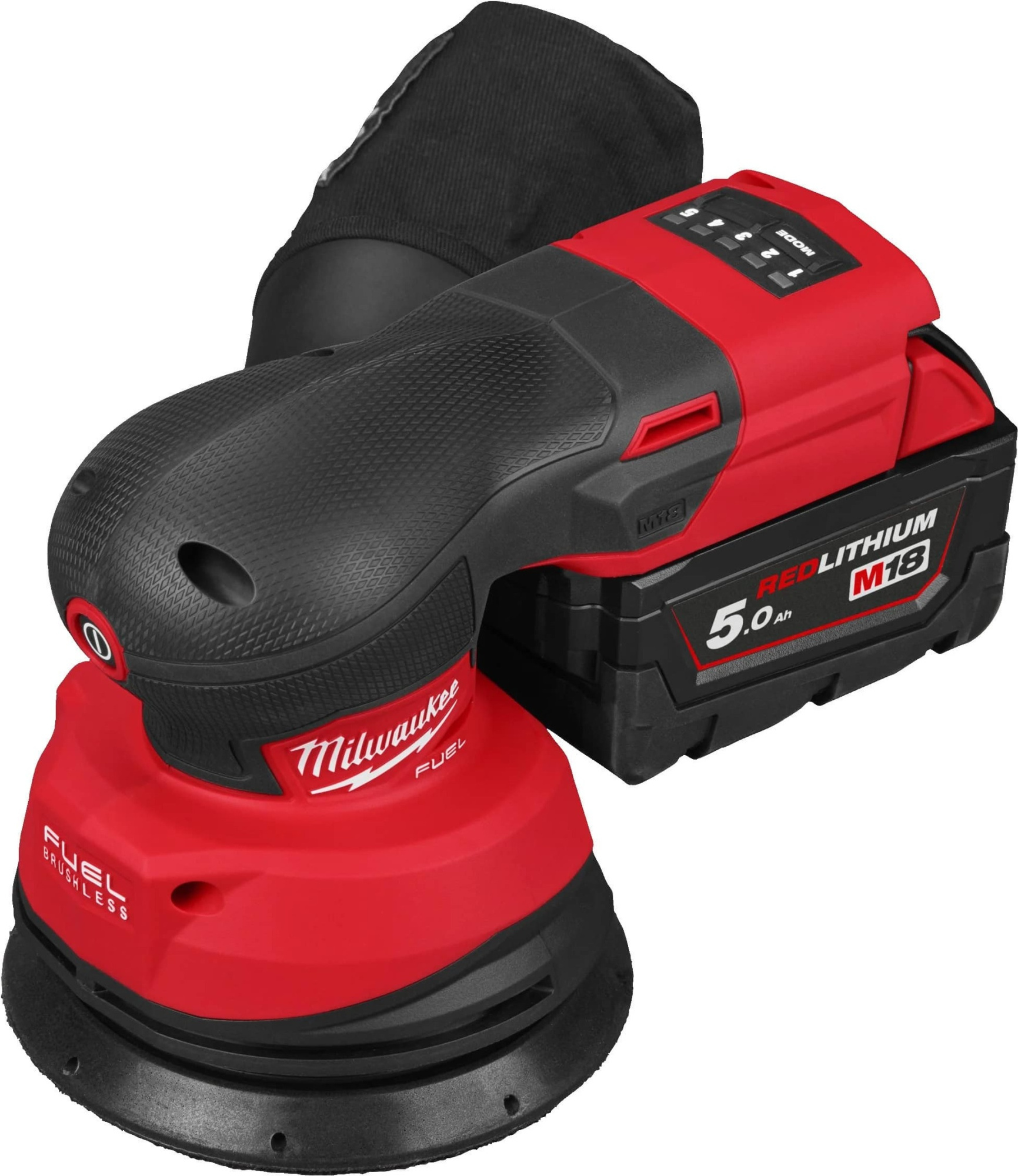 Эксцентриковая шлифмашина Milwaukee M18FROS125-502X (4933498254)
