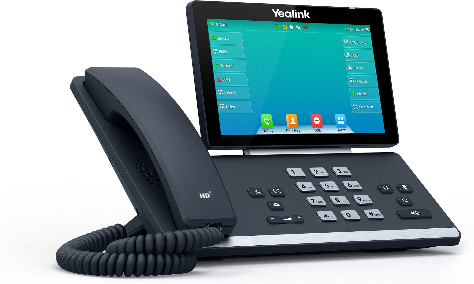 IP-телефон Yealink SIP-T57W серый