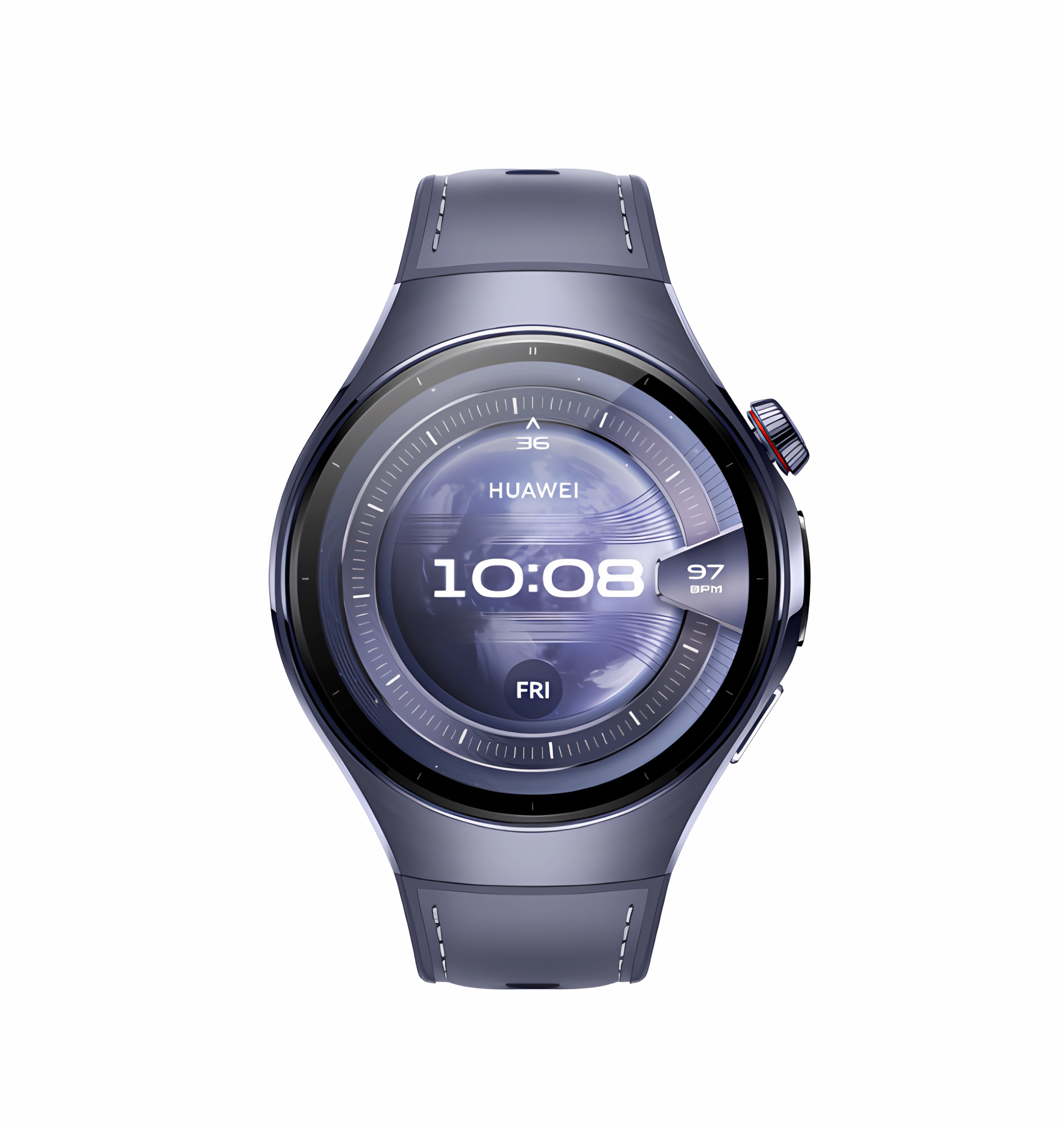 Умные часы Huawei Watch 5 46mm LTE Purple Aerospace-Grade Titanium Case Purple Composite Strap RTS-AL00 (55020EVL)