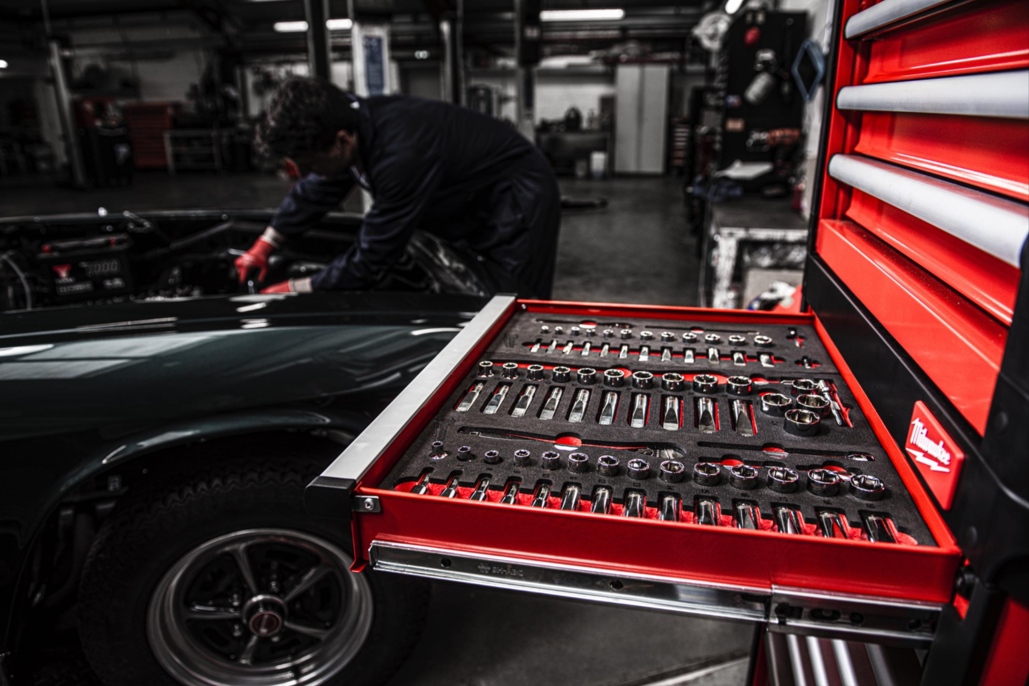 Набор трещотка с головками Milwaukee 4932479825