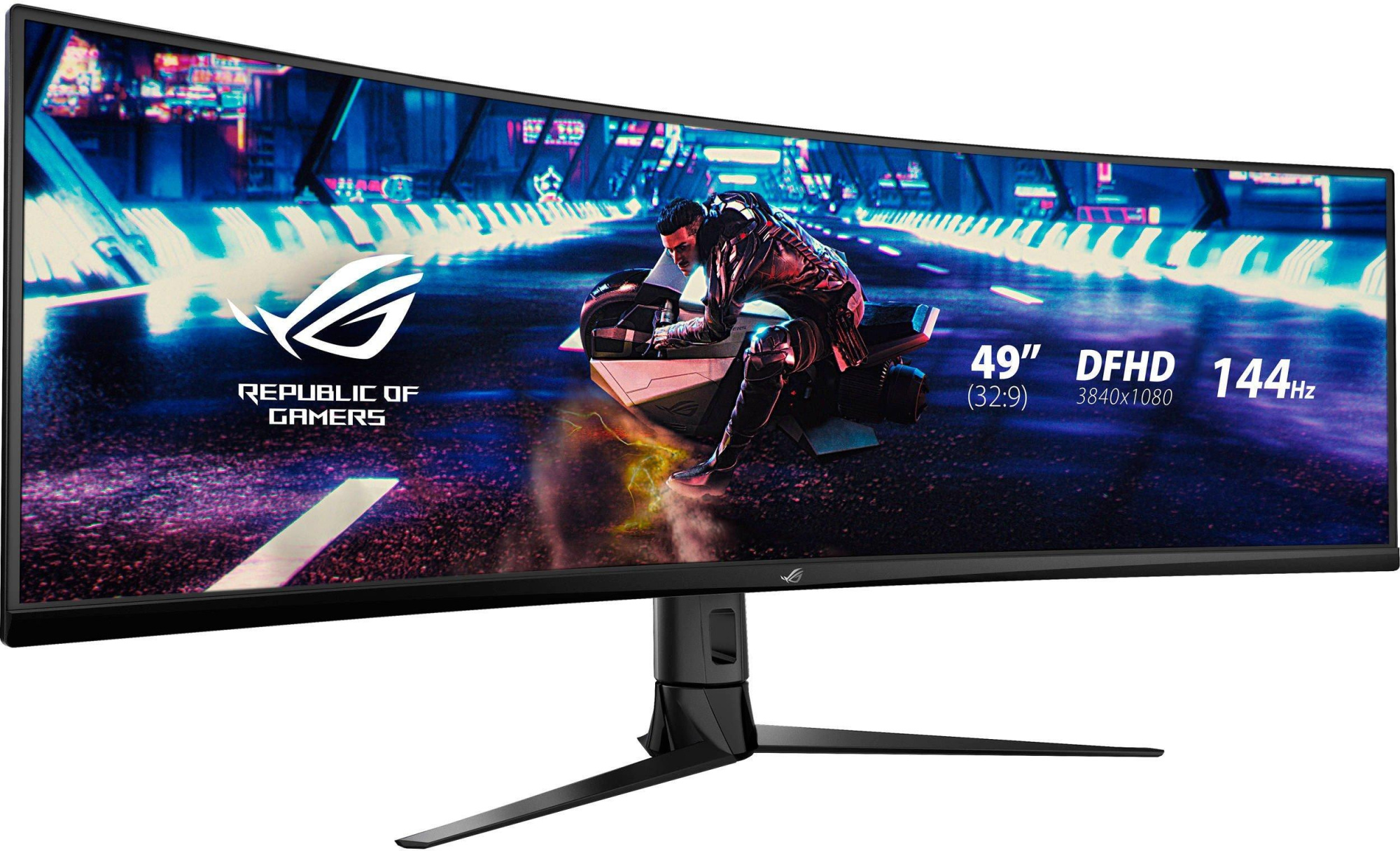 Монитор Asus ROG Strix XG49VQ черный (90LM04H0-B01170)