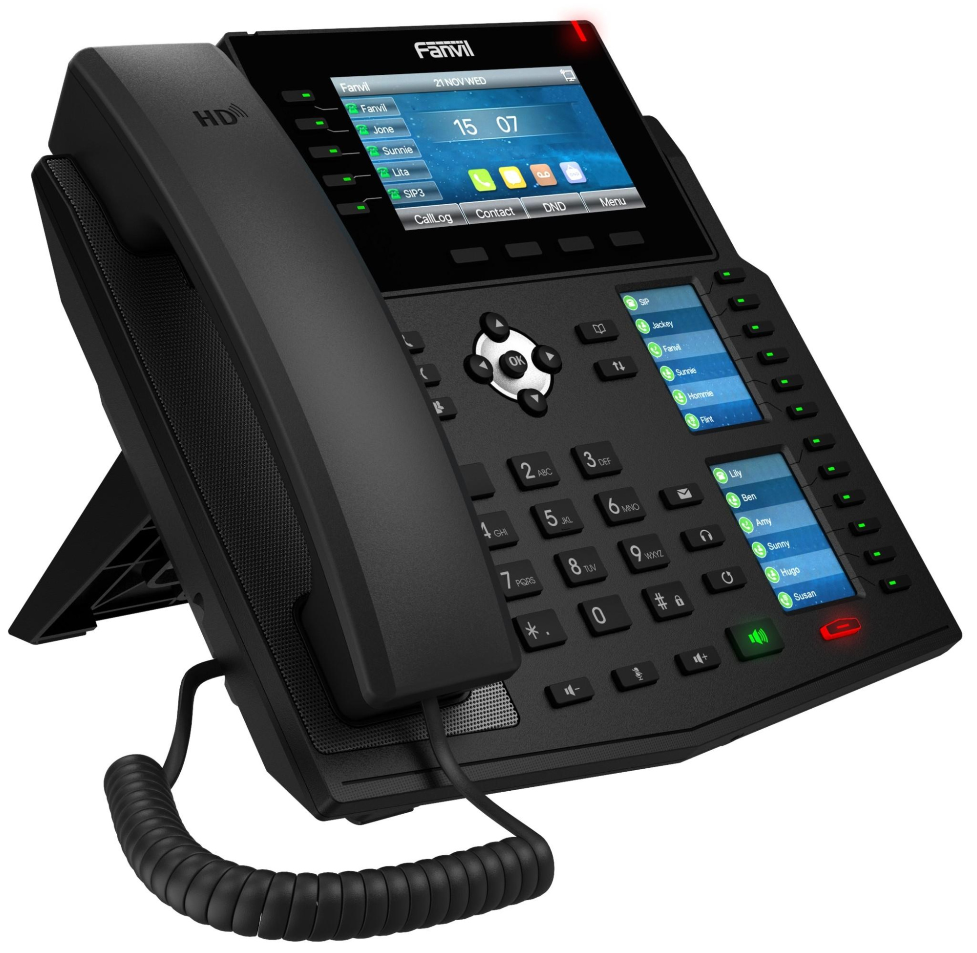 IP-телефон Fanvil X6U черный